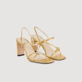 embossed leather sandals 2 280x280 - Embossed leather sandals